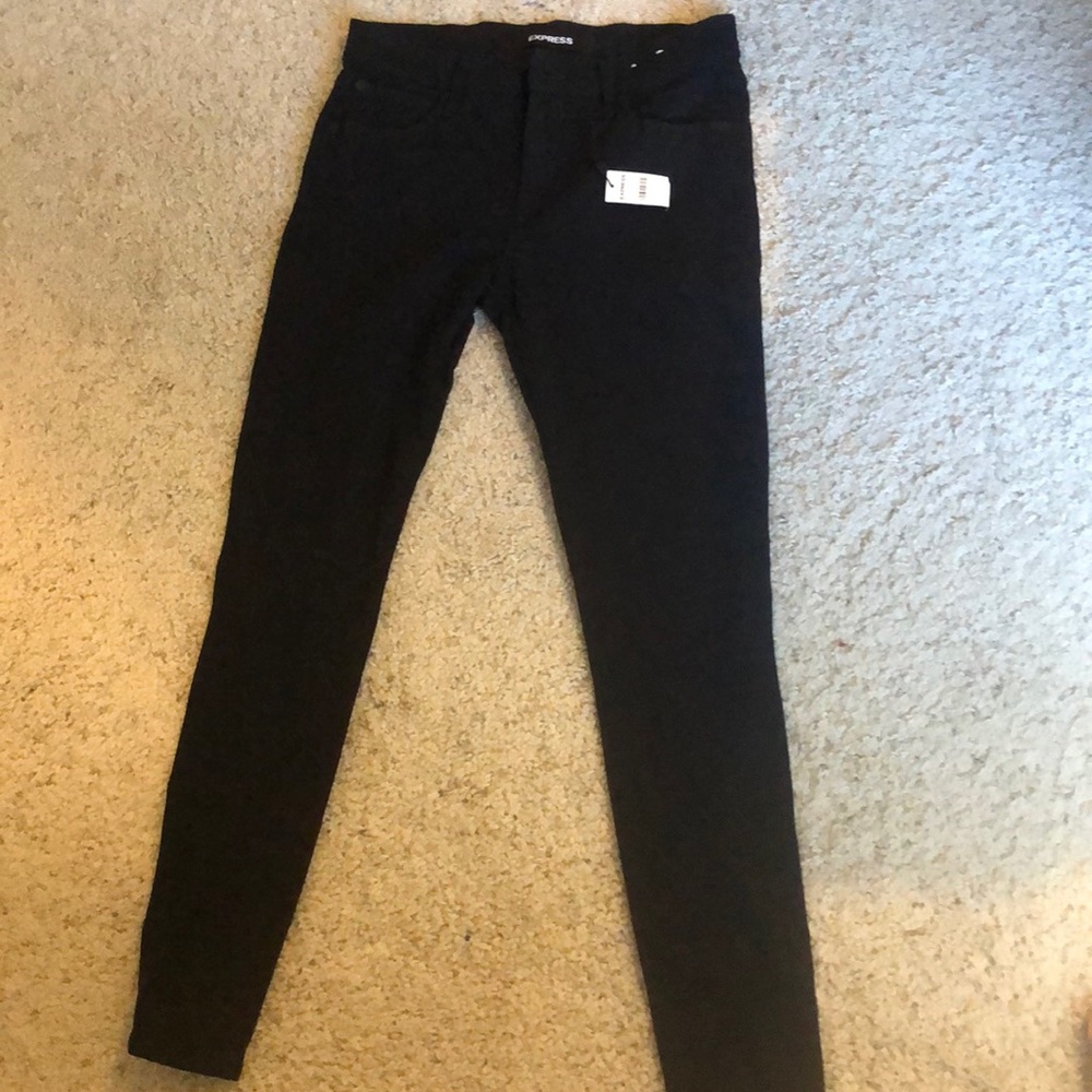 The perfect Black pants! Brand new Express jeans!